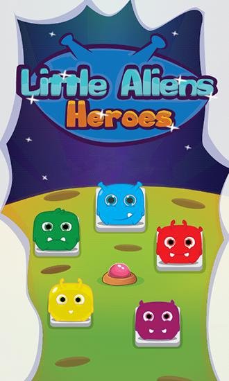 game pic for Little aliens: Heroes. Match-3